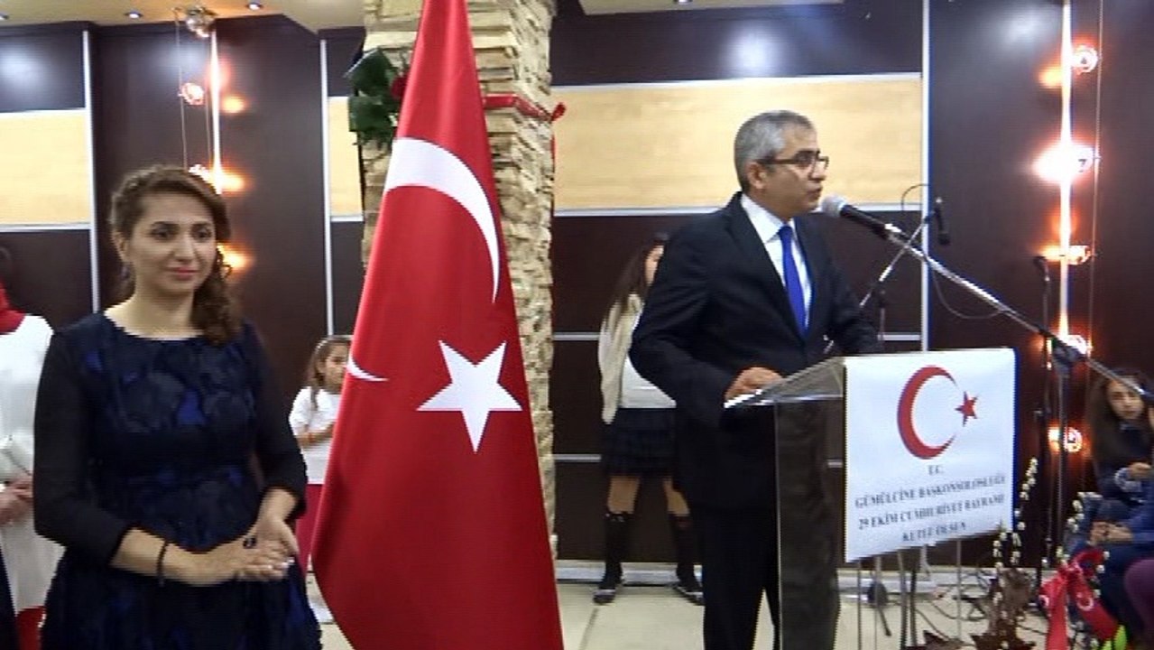 29 EKIM 2017 CUMHURIYET BAYRAMI GUMULCINE BASKONSOLOS AKINCININ KONUSMASI
