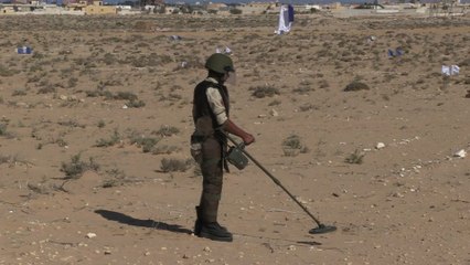 Egypte: les sables d'El Alamein minés 75 ans après la guerre