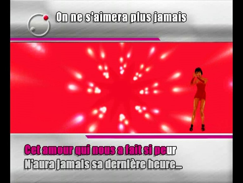 KARAOKE LARUSSO - On ne s'aimera plus jamais