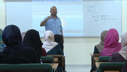 هذا الصباح-جهاد حمد يبتكر طريقة جديدة لتعليم الطلبة بغزة