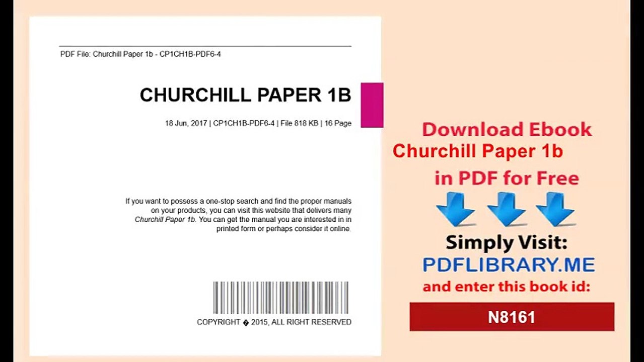 Churchill Paper 1b