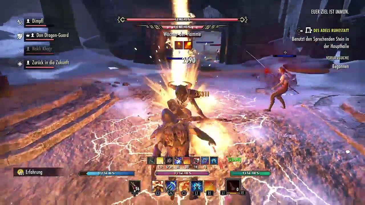 DonAleszandro The Elder Scrolls «-Durch die Burg Grauenfrost mit dem Dragon-Guard-» (207)