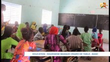 MAQNUE CRIARD DE TABLE-BANC DANS L'ÉCOLE ÉLÉMENTAIRE DE NGUENIENE