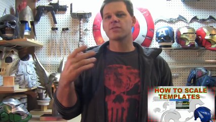 DIY RED HOOD FOAM HELMET E 19