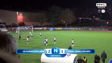 Victoire d'Avranches 2-1 contre Laval.
