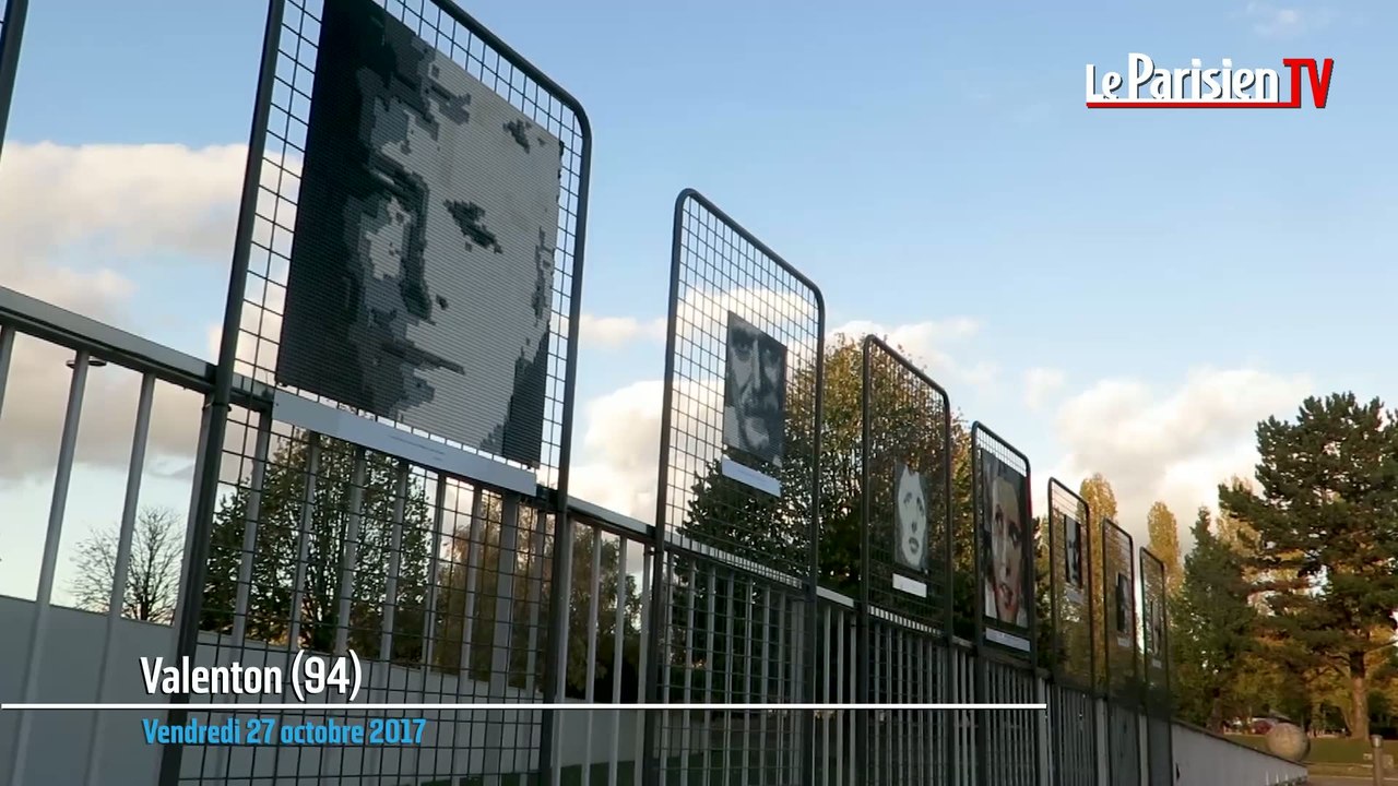 Valenton : des visages de célébrités en Lego exposés au cimetière