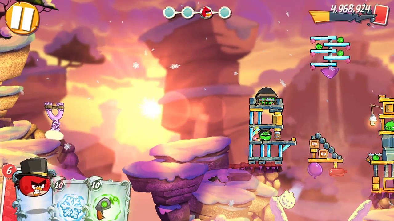 Angry Birds 2 King Pig Panic!(DAILY CHALLENGE) – 5 levels Gameplay Walkthrough Part 8