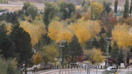 Bozkır'da Sonbahar Kartpostallık Görüntüler Oluşturdu