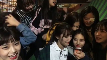 KpopTime 아이돌학교 IdolSchool 프로미스 _ fromis_ Facebook Live 2017/30/10
