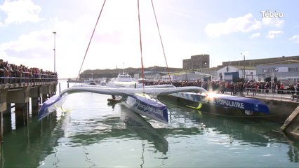 Lorient. Le nouveau Banque Populaire mis à l'eau
