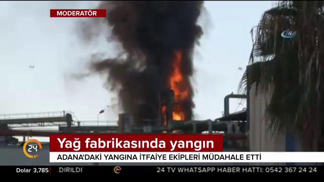 Ekipler yangına müdahale etti