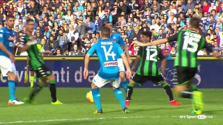Napoli 3 – 1 Sassuolo (Serie A) Highlights
