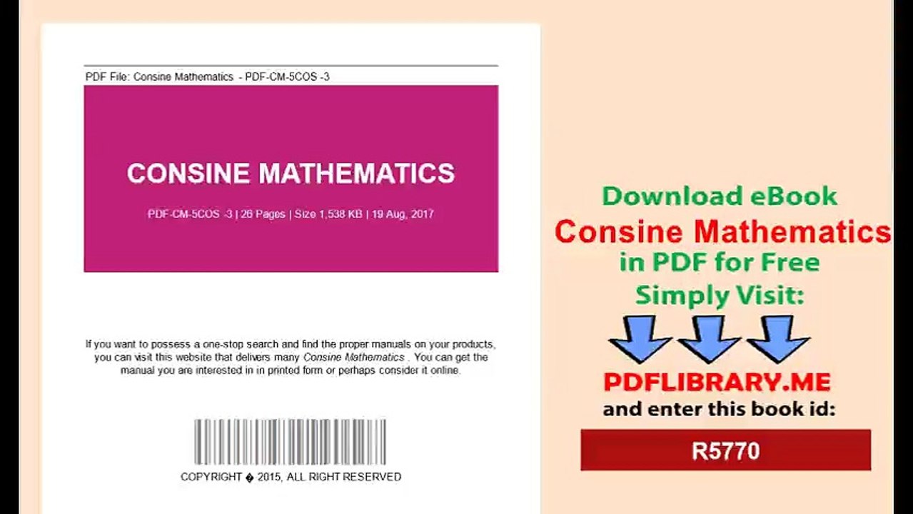 Consine Mathematics