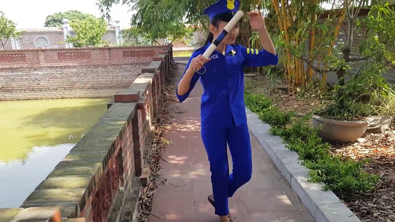 Joker drive a car Kidnapped Masha vs Ninja Traffic Police Catch Joker Masha Superhero funny