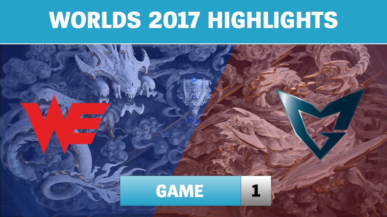 Highlights: WE vs SSG Game 1 - Worlds 2017 Semifinals