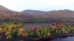 Drone Footage Shows Autumn Foliage in Newfoundland
