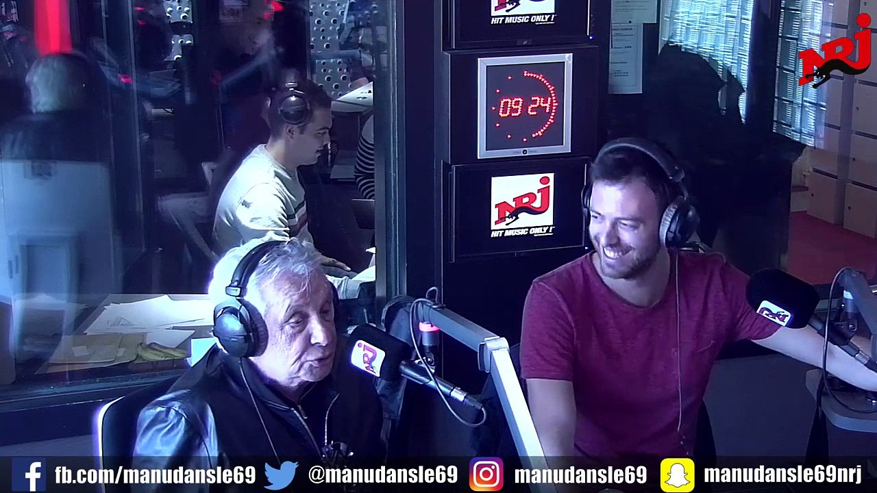 Michel Sardou fait une surprise à Manu Levy ce matin sur NRJ: Il s'invite dans sa matinale - Regardez