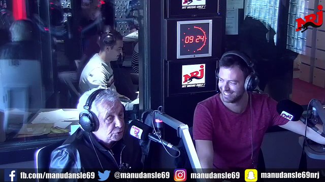 Michel Sardou fait une surprise à Manu Levy ce matin sur NRJ: Il s'invite dans sa matinale - Regardez