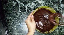 Making Eggless Chocolate Cake in 4 Minute in Microwave
