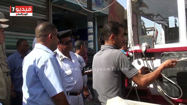 حملة مكبرة لإزالة التعديات بحى الأربعين وفيصل بالسويس