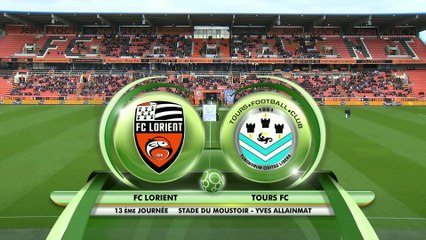 Résumé FC Lorient - Tours FC