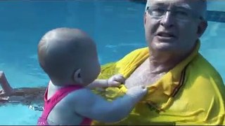 Evie Swimming Baby - 7 Months