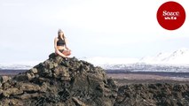 İzlanda'daki buzlu suda 'proje' denemesi