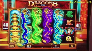 SUPER BIG WIN★DRAGONS Over Nanjing Slot Max Bet $2.50 WMS ♬ First Attempt, San Manuel, Akafujislot