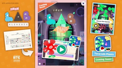Toca Lab: Elements ALL UNLOCKED [Toca Lab: Bitkiler Teaser]