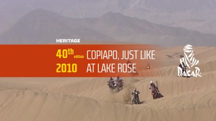 40th edition - N°7 - Copiapo, just like at Lake Rose - Dakar 2018