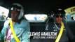 Lewis Hamilton s'amuse à secouer Usain Bolt