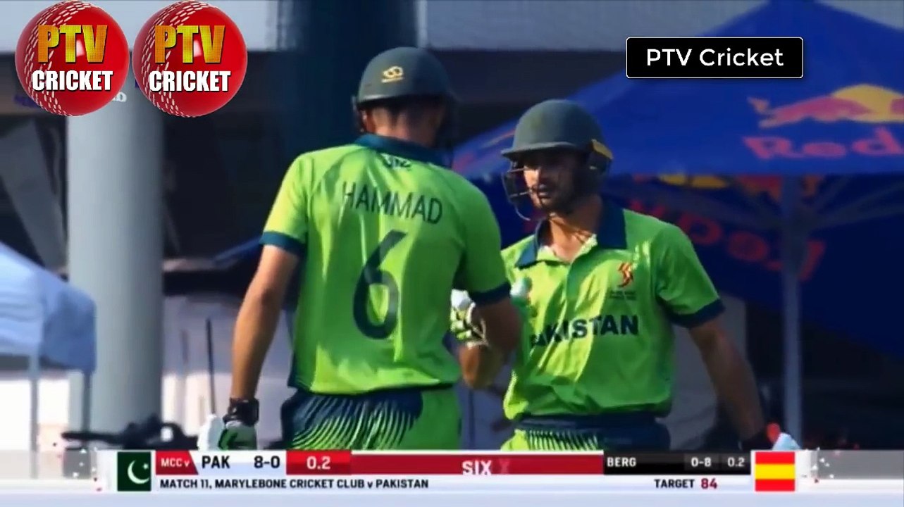 Sahibzada Farhan 36 Runs Off 7 Balls - 32 Runs In 1 Over - HK Sixes 2017 - YouTube