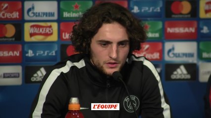 Foot - C1 - PSG : Rabiot «Une place de leader à garder»