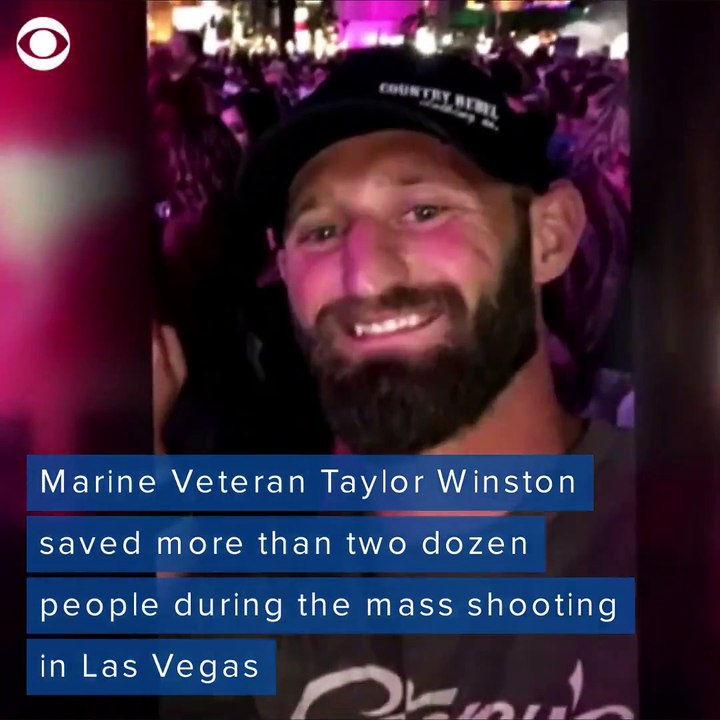Marine veteran Taylor Winston