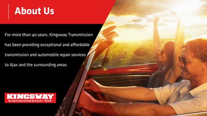 Transmission Repair in Ajax Call Kingsway Transmission