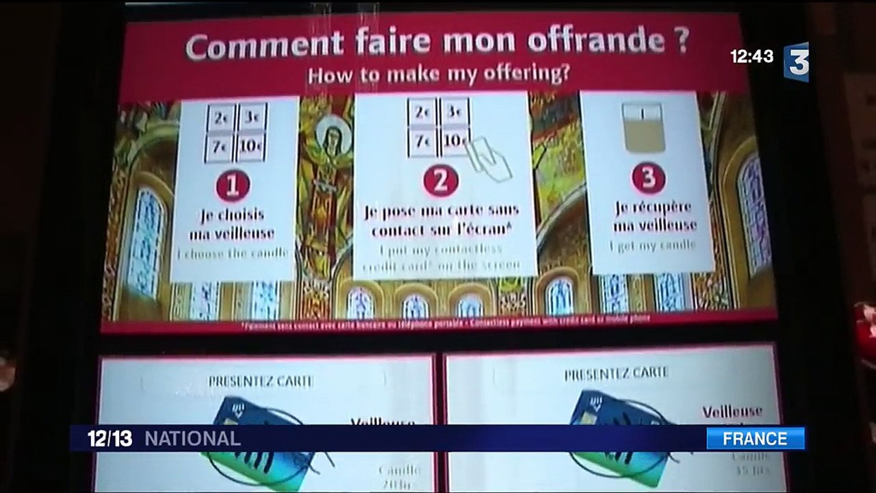 Lisieux : la basilique Sainte-Thérèse se met au paiement sans contact des offrandes