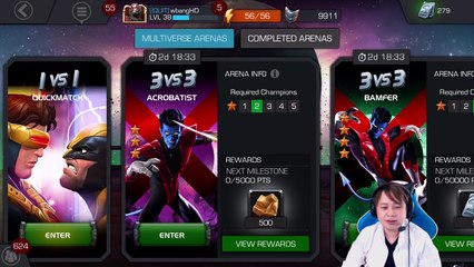 Marvel: Contest of Champions - 5-Star Nightcrawler! Teleportation Crystals Opening!