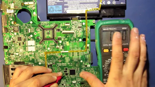 Ремонт ноутбука Acer Aspire 5920(zd1). Не работает от аккумулятора.