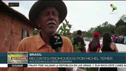 Denuncian campesinos brasileños ante Lula falta de apoyo del Estado
