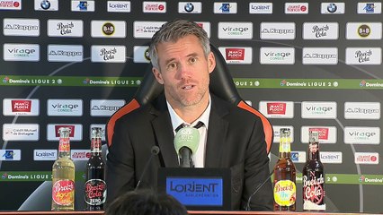 La réaction de Mickaël Landreau après FCL - Tours