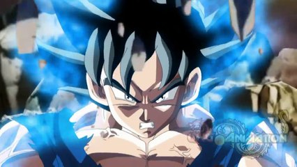 Dragon ball Super Ultra Goku Vs Jiren Transformation Fan animation