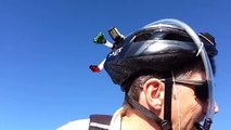 Un casque de vélo contre les attaques de pies