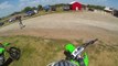 Sunset Ridge MX GoPro on my new KX250F