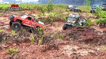 Scale Desert Trail - 8 RC trucks offroad RC Adventures scx10 unimog u300 honcho 6x6 defender d90