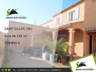 Villa A vendre Saint gilles 142m2 - 228 800 Euros