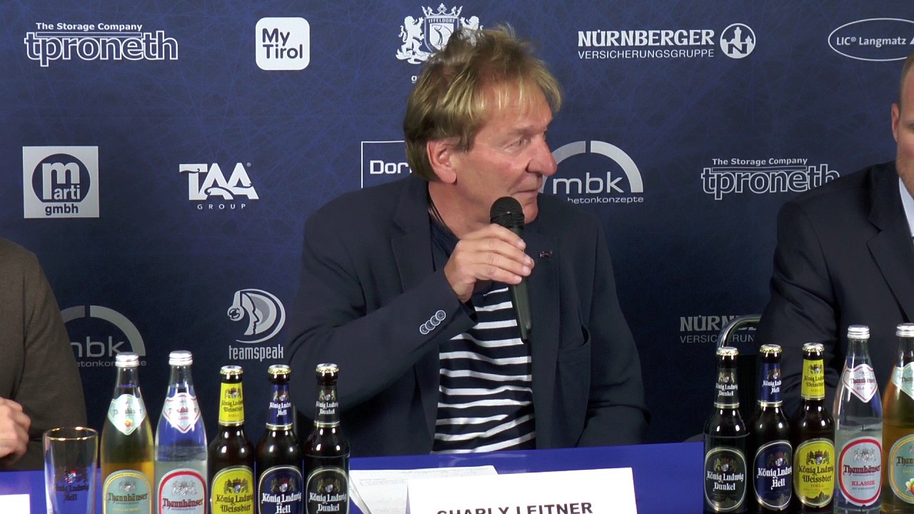 Presekonferenz SC Riessersee - Heilbronner Falken (22.10.2017)