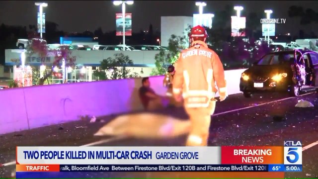 Stranded Driver, Good Samaritan Killed in Crash on California Freeway
