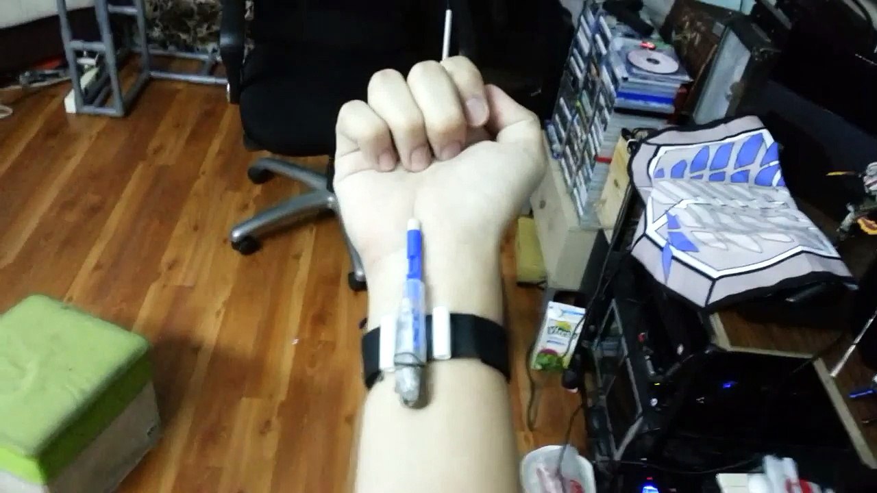 How to make spiderman web shooter