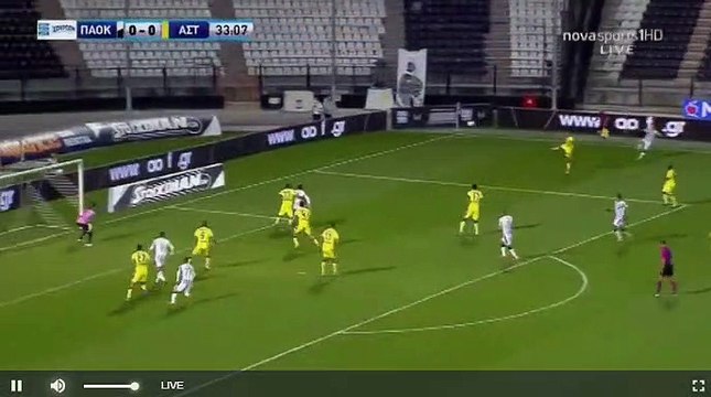 Maurício Goal HD - PAOK 1-0 Asteras Tripolis 30.10.2017