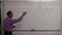 Physics - Mechanics: Mechanical Waves (11 of 21) The Interference of Waves (Same Direction)